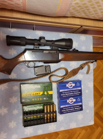 VENDO RIFLE BOWRING FN 7MM MAGNUM, MUY CUIDADO Y SIN DAR NUNCA NIGUN PROBLEMA, ME LO QUITO POR COMPAR 01