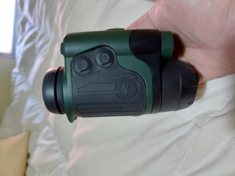 Cambio un monocular de visión nocturna con atalaje para la cabeza y acople para Picatinny por rifle de 01
