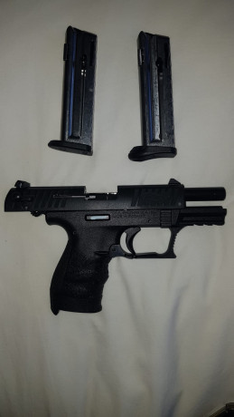 Vendida se puede cerrar.

Hola, 

Un amigo me pide que le venda una pistola Walther P22Q, está guiada 02