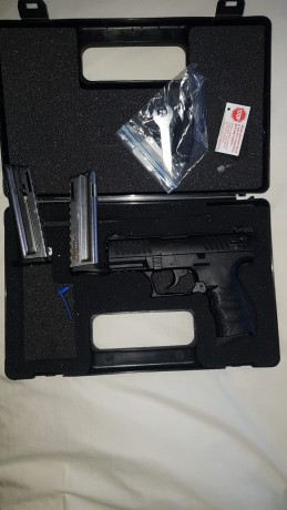 Vendida se puede cerrar.

Hola, 

Un amigo me pide que le venda una pistola Walther P22Q, está guiada 00
