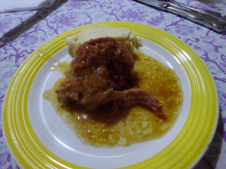 Hoy para comer acelgas hervidas y chuletón de vaca gallega vieja con seis semanas de maduración en cámara 02