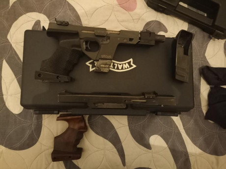 Vendo mi walther gsp expert 32 y 22 ,dos cargadores de cada,dos cachas y dos bocachas.
Teléfono:634635184 00