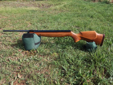 Vendo carabina Webley Tomahawk .22 de colección, prácticamente sin usar. Modelo original inglés. 

Precio; 02