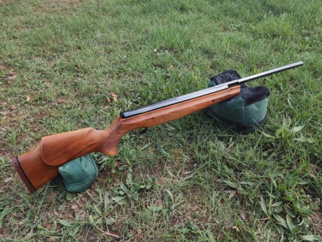 Vendo carabina Webley Tomahawk .22 de colección, prácticamente sin usar. Modelo original inglés. 

Precio; 01
