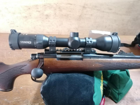 Hola.

Vendo Remington 700 BDL en calibre 35 Whelen.  
No hay muchos en este calibre . 
Creo que es de 10