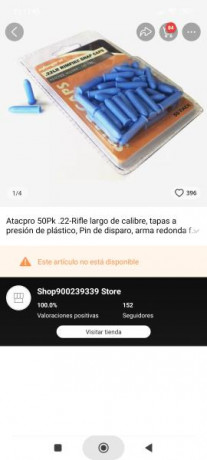 Estoy buscando un alivia percutor para pistola de calibre 22 LR, para practicar Tiro en seco, pero con 70