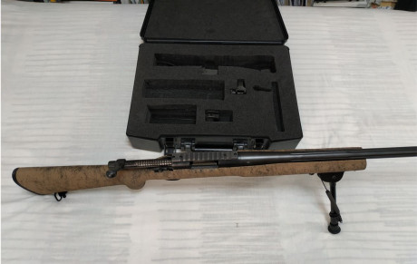 Hola a todos,

Vendo  Rifle Remington 700 Varmint (SF) , calibre 308 Win, en perfecto estado. Tiene menos 10