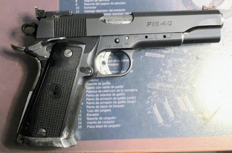 Se vende Para Ordenance P16-40, con tres cargadores y cañón pesado.
Tiene sus años pero funciona perfectamente.
Se 02