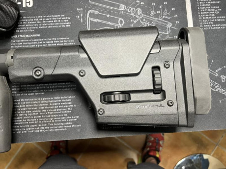 Culata magpul prs3 ajustable. Nueva. Montada sin utilizar. 220 € con transporte. Está en Madrid 02