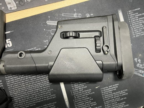 Culata magpul prs3 ajustable. Nueva. Montada sin utilizar. 220 € con transporte. Está en Madrid 00