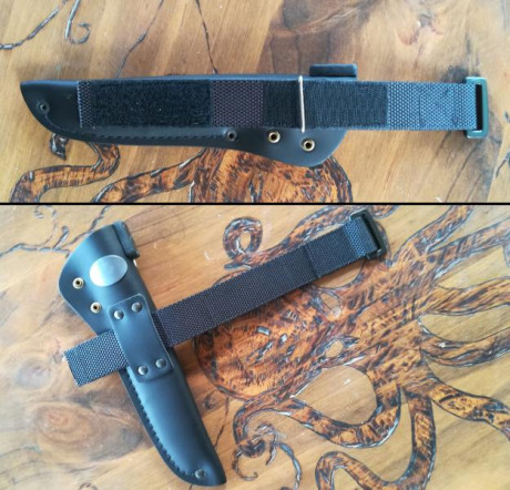   J-P Peltonen M95 Sissipuukko.  

Acero 80CrV2. Hoja de 15cm. "Mega-puukko" del coronel J. 12
