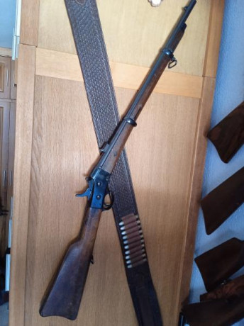 Buenas , estoy buscando un  rifle rolling blok para competir en armas históricas,  preferiblemente polvora 10