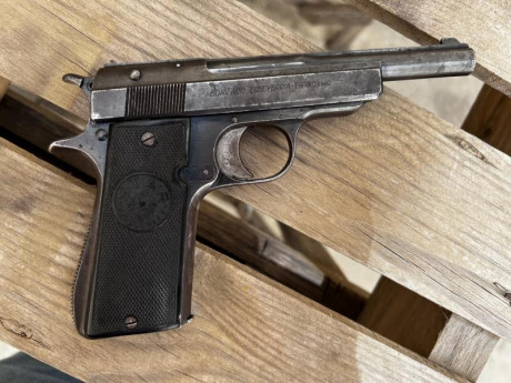 Se vende pistola Star I calibre 7,65 / 32 ACP;  estado tal como se ve, fabricada en 1934 según los registros 02
