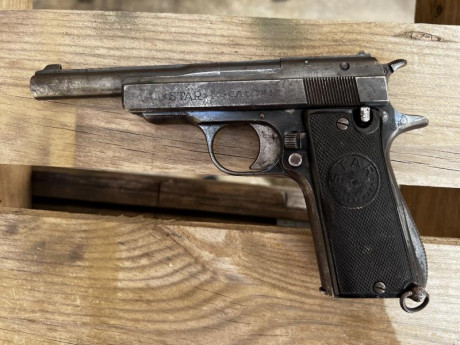 Se vende pistola Star I calibre 7,65 / 32 ACP;  estado tal como se ve, fabricada en 1934 según los registros 00