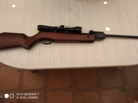 (Rebajada) Vendo carabina gamo Magnum 2000 en perfecto estado. Sin uso.
Precio 100 € portes aparte.
La 02