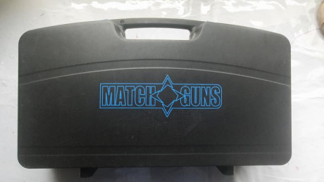 Hola vendo pistola de Aire MATCH GUNS MG HYBRIDA esta impecable,tiene poco uso con dos botellas,sus herramientas 00
