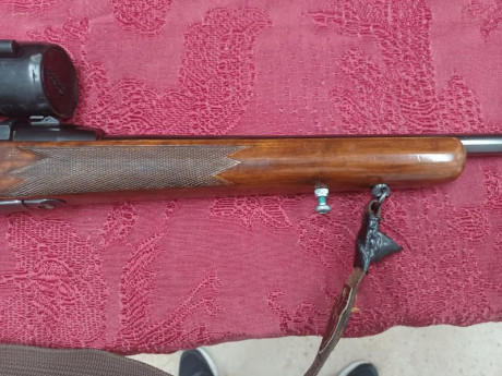 Se vende rifle Hk 940 de cañón corto en perfecto estado de funcionamiento.
Calibre 30-06. Dos cargadores 00