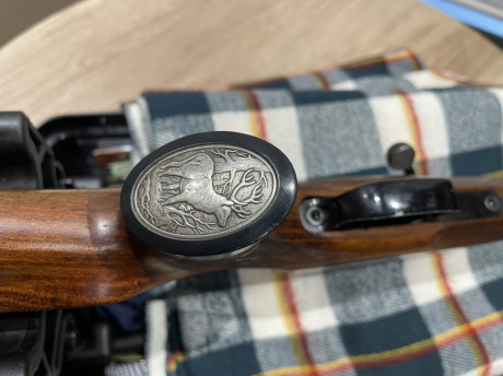 Vendo Mauser 66 S calibre 7 mm Rem Mag , culata de lujo de encargo estilo bávaro , maderas finas y placa 00