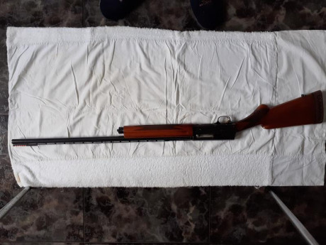Vendo escopeta calibre 20 Browning Auto 5 en buen estado, con choque 2 estrellas belgas que equivale a 00