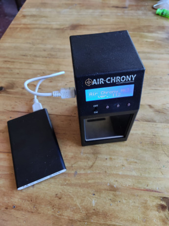 Cronografo Balistico AIR CHRONY CRONOGRAFO MK3 El modelo MK3 es el último y más moderno cronógrafo balístico 11