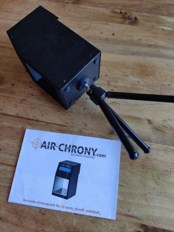 Cronografo Balistico AIR CHRONY CRONOGRAFO MK3 El modelo MK3 es el último y más moderno cronógrafo balístico 10