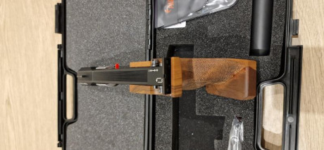 Vendo esta magnifica Pardini Sp22 de mediados de 2021 por falta de uso. Ultimamente tiro solo 9mm.
Su 00