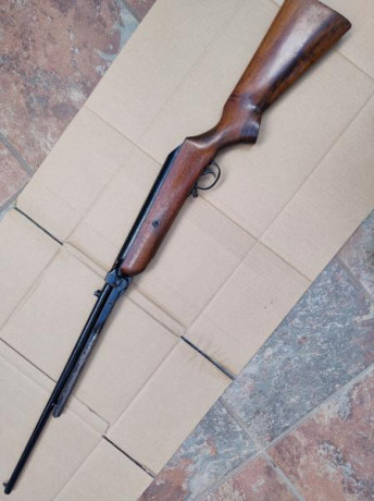 Hola compañeros, pues esta tarde por pasar el rato he estado pegando unos tiritos con esta carabina que 02