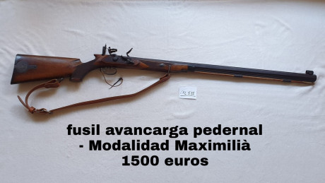 Fusil avancarga impecable 00