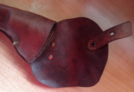 Funda para revolver tipo Remington 1858 ( medidas cogidas de un revolver avancarga uberti 1858 tipo remington) 02