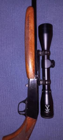 VENDIDA, BORRAR MENSAJE
CARABINA Cal. 22 LR, automatica, Marca Browning, con visor 1,5 - 5 X 40, este 01
