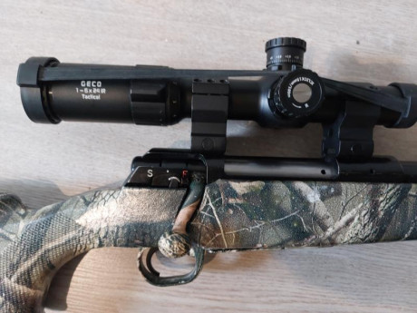 Buenas.
Por exceso de armas, que no uso, pongo a la venta 3
1....Smit Wenson modelo 1500
Calibre 300 win 00