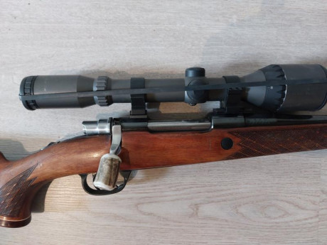 Buenas.
Por exceso de armas, que no uso, pongo a la venta 3
1....Smit Wenson modelo 1500
Calibre 300 win 10