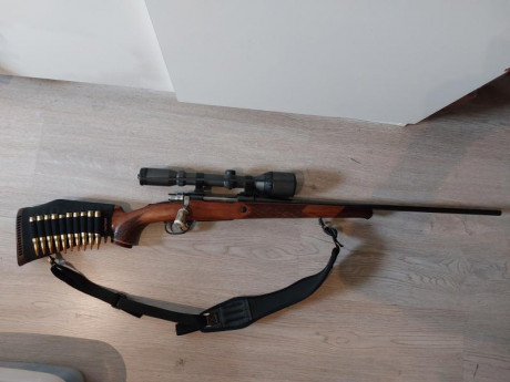 Buenas.
Por exceso de armas, que no uso, pongo a la venta 3
1....Smit Wenson modelo 1500
Calibre 300 win 22