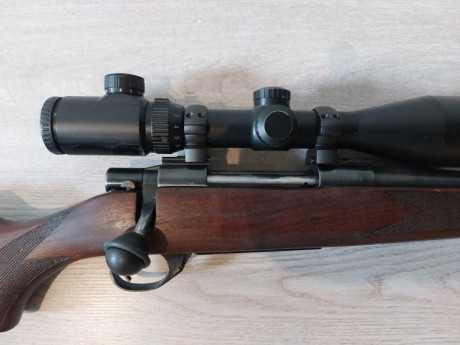 Buenas.
Por exceso de armas, que no uso, pongo a la venta 3
1....Smit Wenson modelo 1500
Calibre 300 win 31