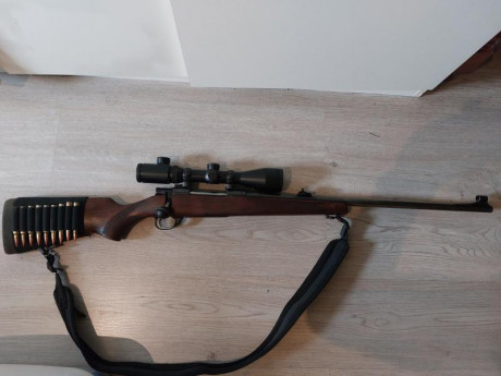 Buenas.
Por exceso de armas, que no uso, pongo a la venta 3
1....Smit Wenson modelo 1500
Calibre 300 win 40