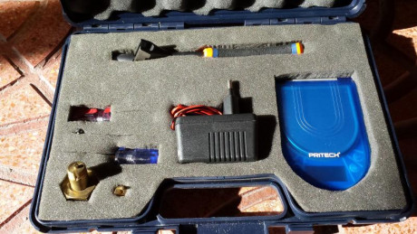 Buenas compañeros.
Pongo a la venta 2 pistolas Walther CP5 de co2 y 5 disparos. Dos bombonas de CO2 por 01