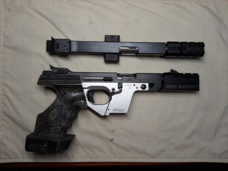 Se vende WALTHER GSP EXPERT 22LR + carro 32.
En perfecto estado. Cacha talla L. Maletín incluido y cargadores(3x22LR 00