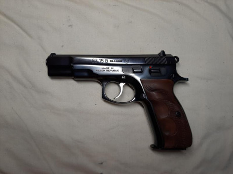 Se vende CZ 75B 9Pb.
En perfecto estado. Maletín incluido y un cargador.
Se puede ver en provincia Orense 00
