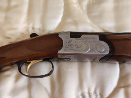 En venta
Beretta 687 Silver Pigeon (Caza).
Superpuesta cal.12 Muy buen estado.
Monogatillo, selector de 11