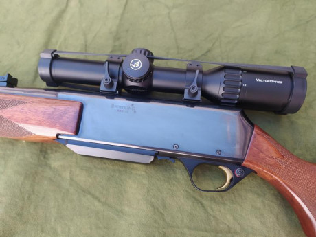 Saludos
Vendo rifle BAR2 de 7mmRM.

Rifle con armazon de acero y muy poco uso.

Maderas con señales de 10