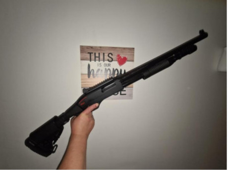 Hola buenas chicos ¡! Con todo mi dolor ,tengo que quitarme una de mis escopetas para tener sitio en el 00