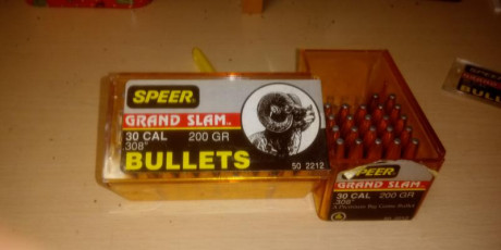 Vendo las siguientes puntas:
SPEER Grand Slam 200 gr 72 unidades precio 40€ portes incluidos.
Contactar 00