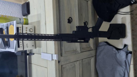 Características:Cañón de 24” con 5 estrías y roscado con cubrerroscas.
- Disparador X-Mark PRO ajustable 00