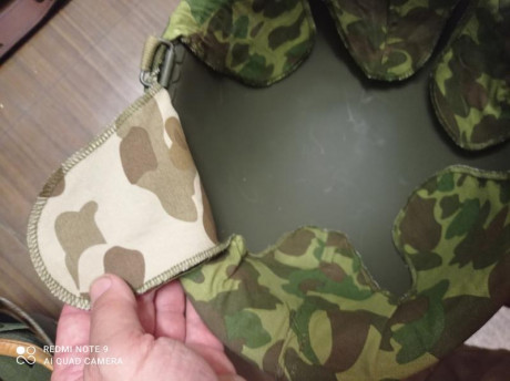 Se vende casco tipo USMC WWII, con liner del tipo fibra de coco y tira de cuero, enganche del tipo wwii 11