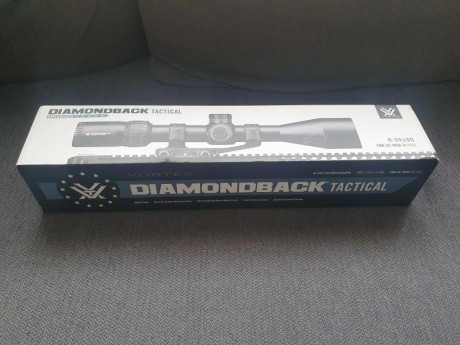 Vendo visor Vortex Diamondback 6-24x50, retícula EBR-2C MOA. Nuevo, apenas 2 semanas. 
No incluye la montura 01