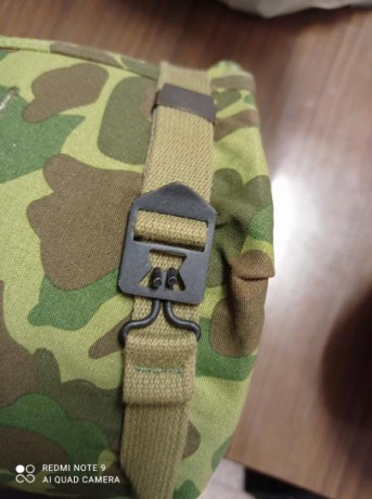 Se vende casco tipo USMC WWII, con liner del tipo fibra de coco y tira de cuero, enganche del tipo wwii 10