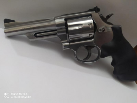 Revólver 686-5  modelo Mountain Gun calibre 357 tambor de siete disparos cañón 4 pulgadas en buen estado 02