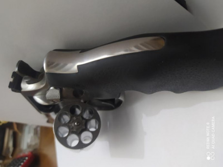 Revólver 686-5  modelo Mountain Gun calibre 357 tambor de siete disparos cañón 4 pulgadas en buen estado 01