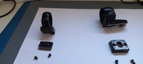 Retiradas de la venta Monturas desmontables tipo Recknagel,validas para Rifles Remington 700, Bergara 02