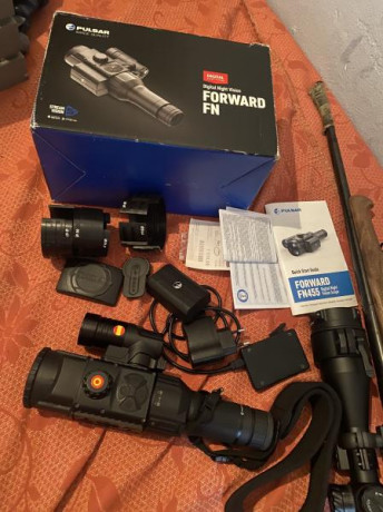 Se vende monocular Clíp-on  pulsar forward fn 455 comprado en 2020 aún con un año de garantía en perfecto 00
